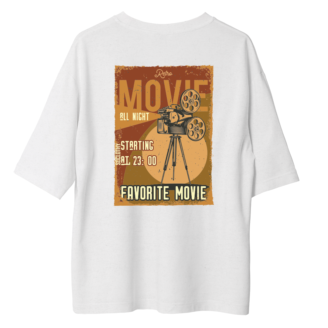 Favorite Movie - Oversize T-shirt