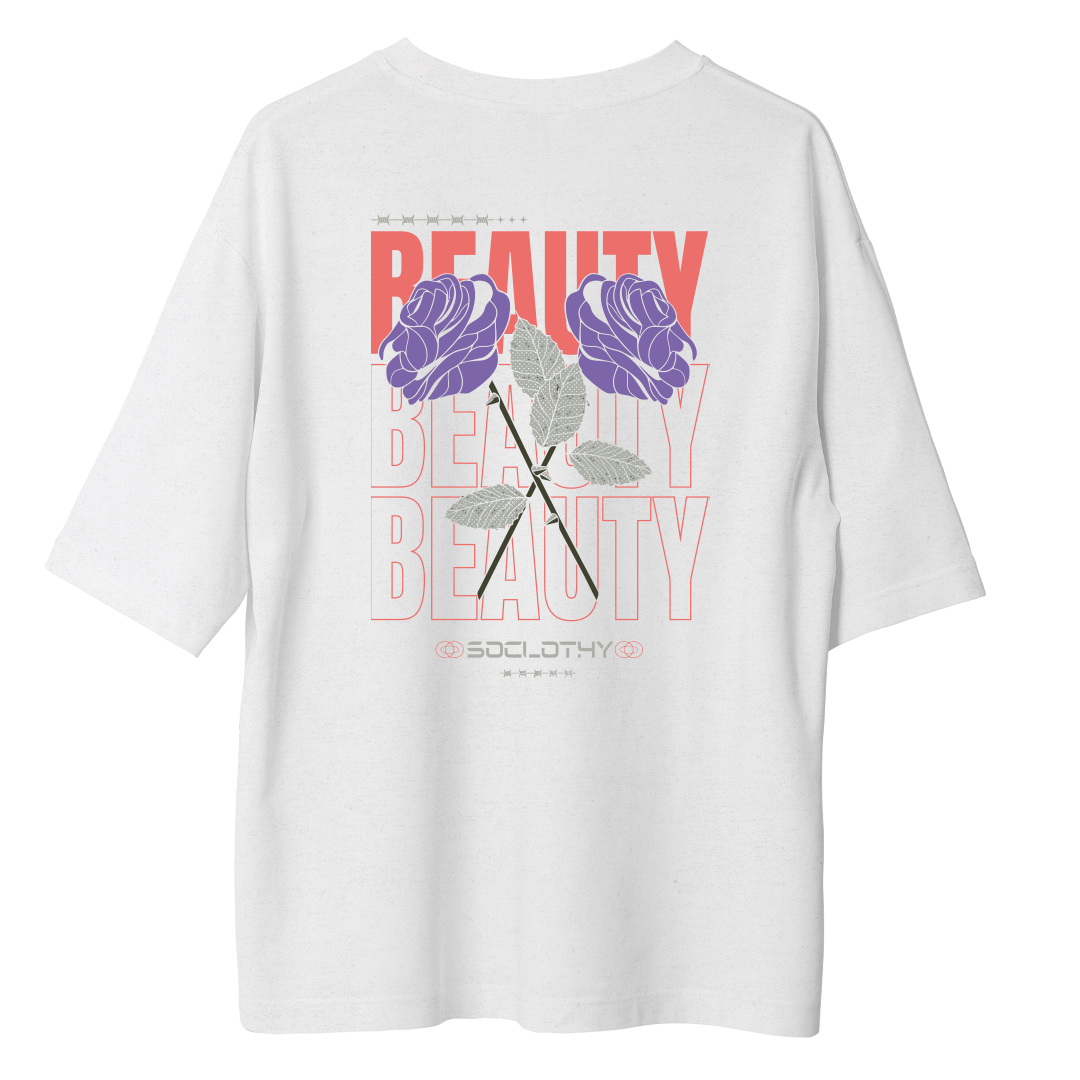 Flowers - Oversize T-shirt