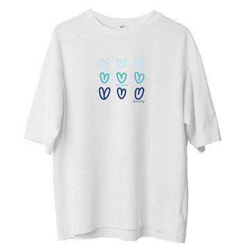 Hearts - Oversize T-shirt