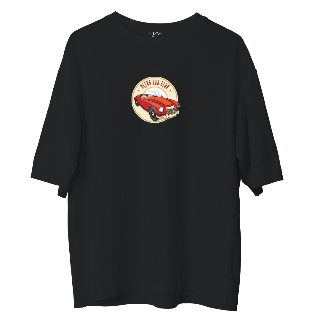 Retro Car - Oversize T-shirt