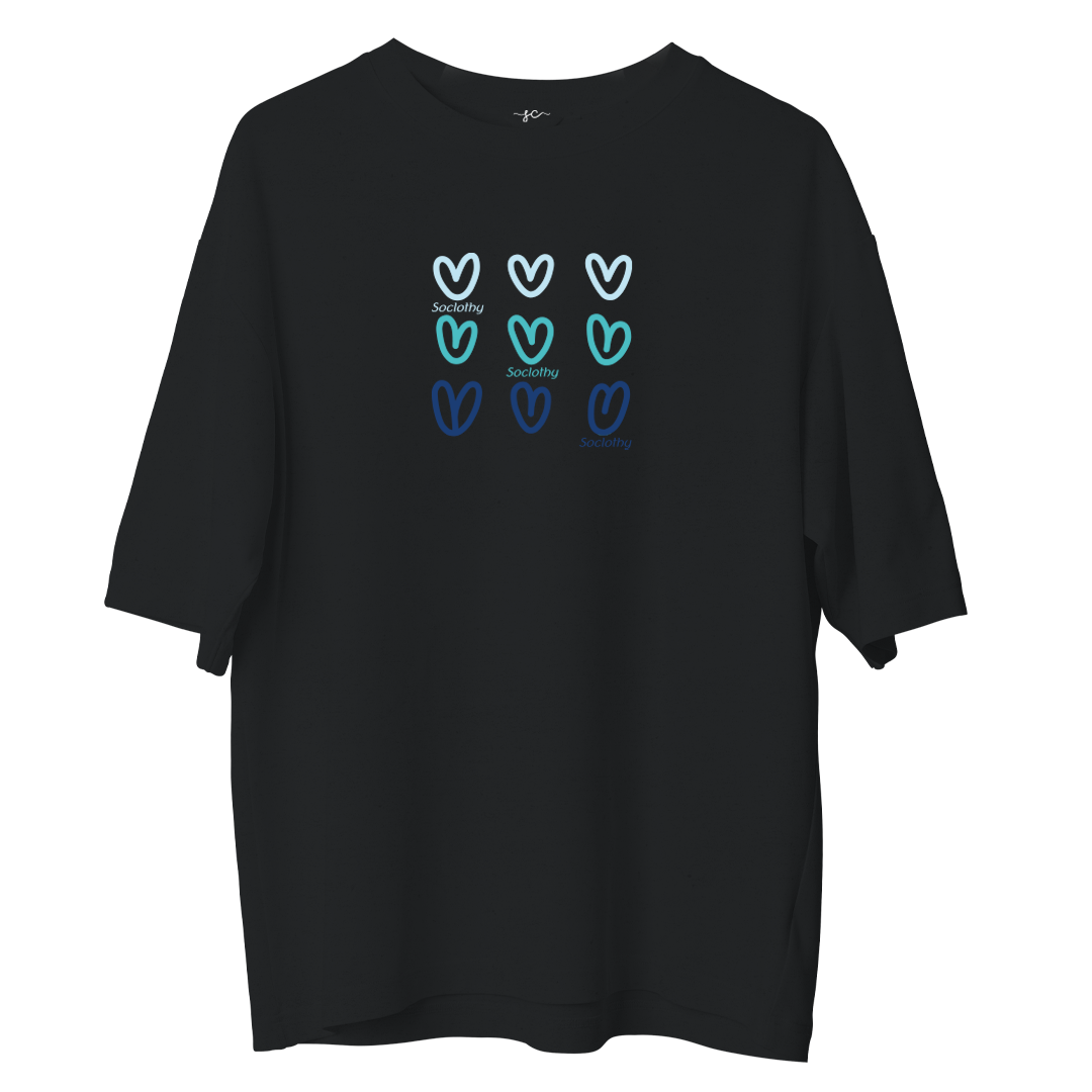 Hearts - Oversize T-shirt